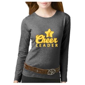 Women's Long Sleeve Premium Jersey Tee Thumbnail