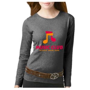 Women's Long Sleeve Premium Jersey Tee Thumbnail