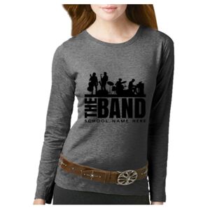 Women's Long Sleeve Premium Jersey Tee Thumbnail