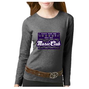 Women's Long Sleeve Premium Jersey Tee Thumbnail