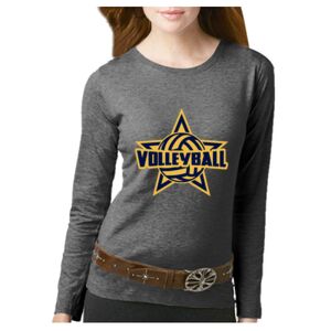 Women's Long Sleeve Premium Jersey Tee Thumbnail