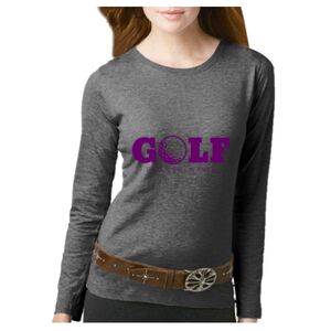 Women's Long Sleeve Premium Jersey Tee Thumbnail