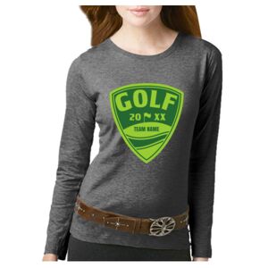 Women's Long Sleeve Premium Jersey Tee Thumbnail