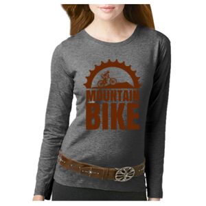 Women's Long Sleeve Premium Jersey Tee Thumbnail