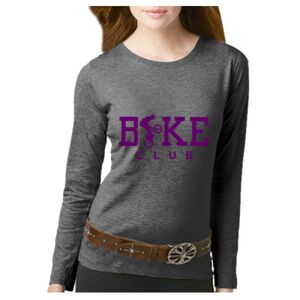 Women's Long Sleeve Premium Jersey Tee Thumbnail