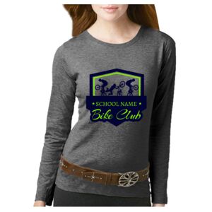 Women's Long Sleeve Premium Jersey Tee Thumbnail