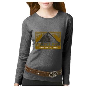 Women's Long Sleeve Premium Jersey Tee Thumbnail