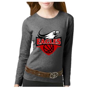 Women's Long Sleeve Premium Jersey Tee Thumbnail
