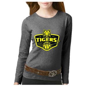 Women's Long Sleeve Premium Jersey Tee Thumbnail