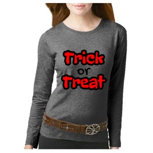 Women's Long Sleeve Premium Jersey Tee Thumbnail
