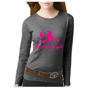 Women's Long Sleeve Premium Jersey Tee Thumbnail