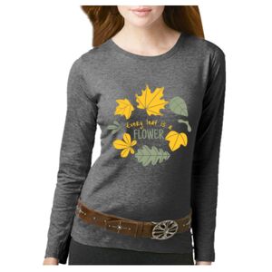 Women's Long Sleeve Premium Jersey Tee Thumbnail