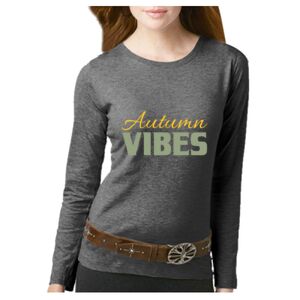 Women's Long Sleeve Premium Jersey Tee Thumbnail