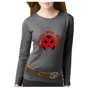 Women's Long Sleeve Premium Jersey Tee Thumbnail