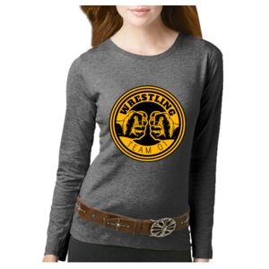 Women's Long Sleeve Premium Jersey Tee Thumbnail
