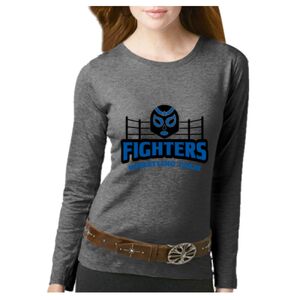 Women's Long Sleeve Premium Jersey Tee Thumbnail