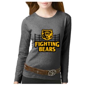 Women's Long Sleeve Premium Jersey Tee Thumbnail