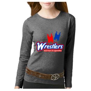 Women's Long Sleeve Premium Jersey Tee Thumbnail