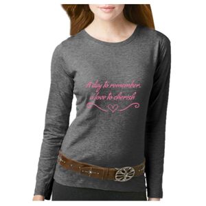 Women's Long Sleeve Premium Jersey Tee Thumbnail