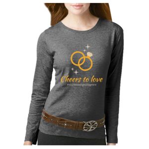 Women's Long Sleeve Premium Jersey Tee Thumbnail