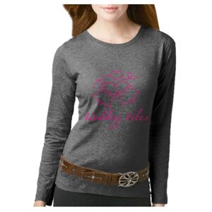Women's Long Sleeve Premium Jersey Tee Thumbnail