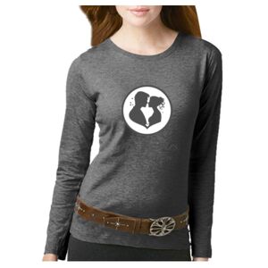 Women's Long Sleeve Premium Jersey Tee Thumbnail