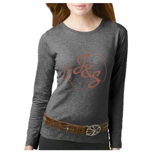 Women's Long Sleeve Premium Jersey Tee Thumbnail