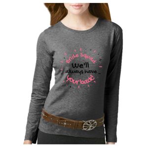 Women's Long Sleeve Premium Jersey Tee Thumbnail