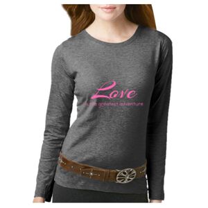Women's Long Sleeve Premium Jersey Tee Thumbnail