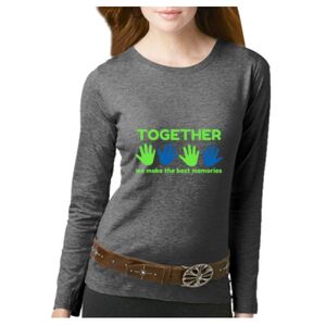 Women's Long Sleeve Premium Jersey Tee Thumbnail