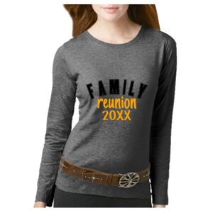 Women's Long Sleeve Premium Jersey Tee Thumbnail