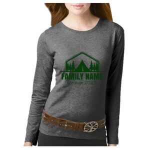 Women's Long Sleeve Premium Jersey Tee Thumbnail