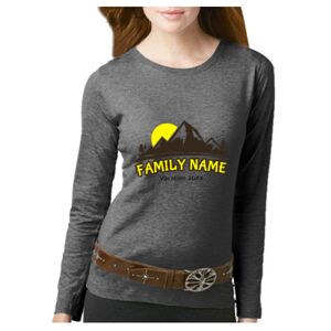 Women's Long Sleeve Premium Jersey Tee Thumbnail
