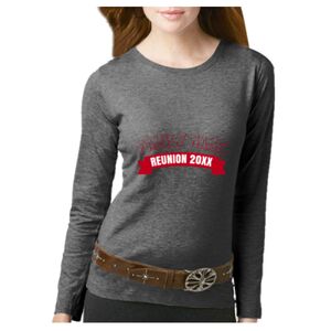 Women's Long Sleeve Premium Jersey Tee Thumbnail