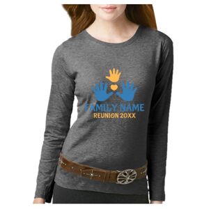 Women's Long Sleeve Premium Jersey Tee Thumbnail