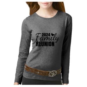 Women's Long Sleeve Premium Jersey Tee Thumbnail