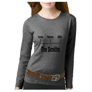 Women's Long Sleeve Premium Jersey Tee Thumbnail