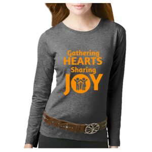 Women's Long Sleeve Premium Jersey Tee Thumbnail