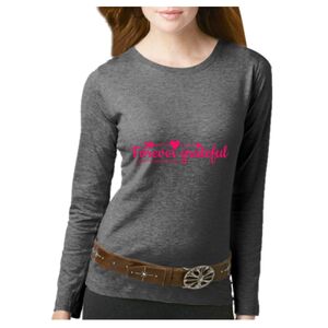 Women's Long Sleeve Premium Jersey Tee Thumbnail
