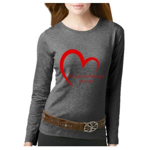 Women's Long Sleeve Premium Jersey Tee Thumbnail