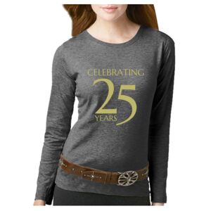 Women's Long Sleeve Premium Jersey Tee Thumbnail