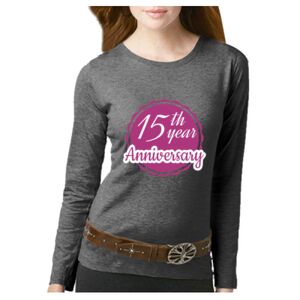 Women's Long Sleeve Premium Jersey Tee Thumbnail