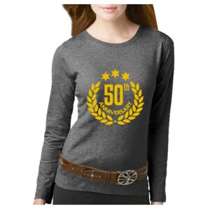 Women's Long Sleeve Premium Jersey Tee Thumbnail