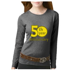 Women's Long Sleeve Premium Jersey Tee Thumbnail