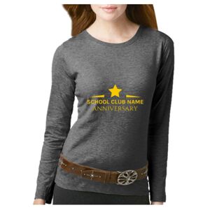 Women's Long Sleeve Premium Jersey Tee Thumbnail