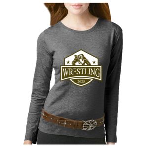 Women's Long Sleeve Premium Jersey Tee Thumbnail
