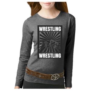 Women's Long Sleeve Premium Jersey Tee Thumbnail