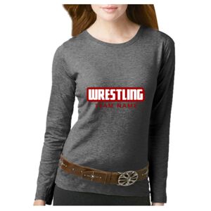 Women's Long Sleeve Premium Jersey Tee Thumbnail