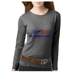 Women's Long Sleeve Premium Jersey Tee Thumbnail