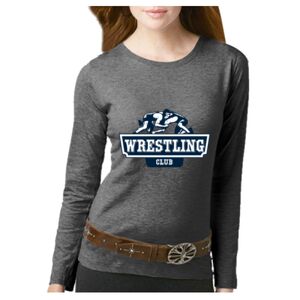 Women's Long Sleeve Premium Jersey Tee Thumbnail